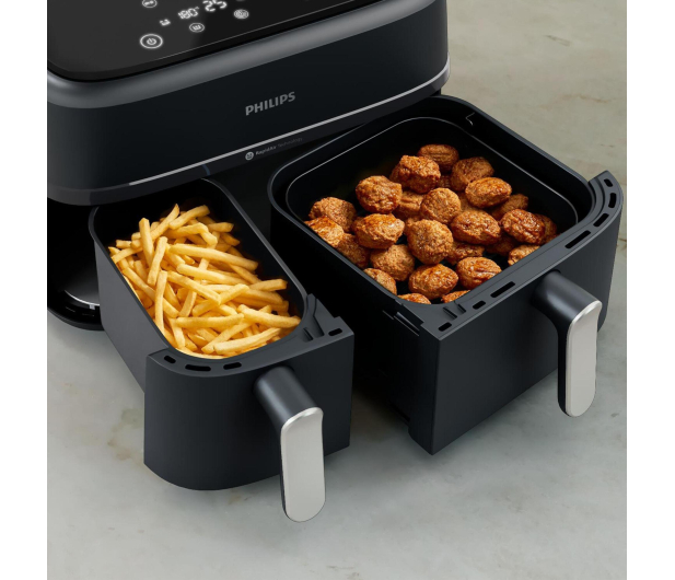 Philips Outlet Ovi NA351/00 Dual Basket Airfryer seria 3000 - 1562250 - zdjęcie 3